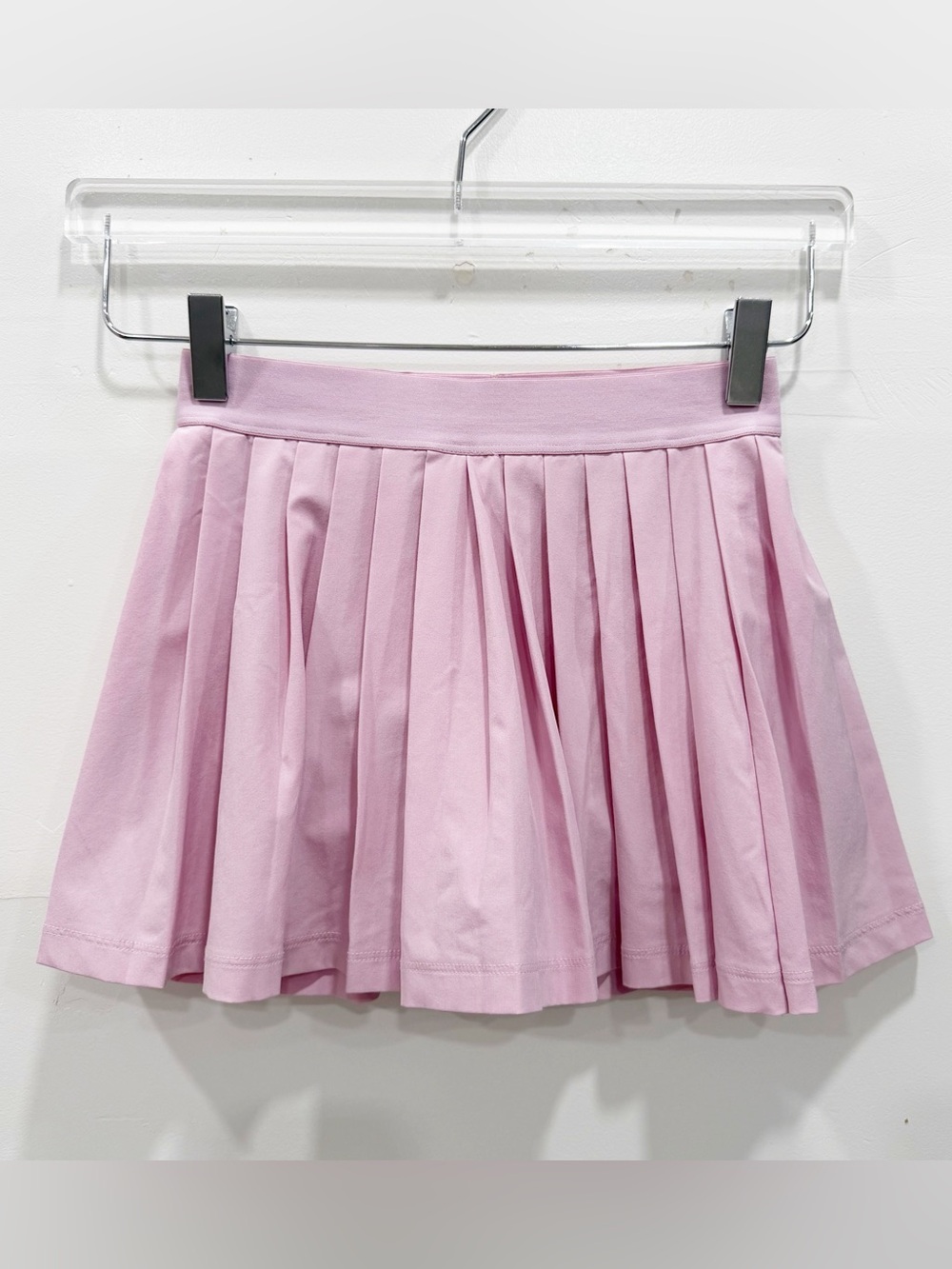 Athleta Girl Pleat Perfect Skirt Skort Pink Small Size 7